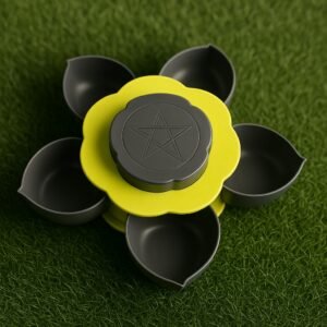 Smart Candy Box (color light green) , Dry Fruits Box Pickles Box Masala Box Multipurpose Rotating Box Serving Container with Phone Holder Smart Candy, Dry Fruits Storage Box Perfect for Gift 1pc Smart Box