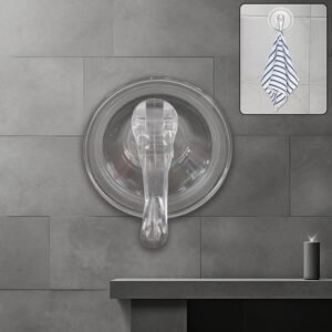 Plastic Suction Cup Hook (1 Pc)