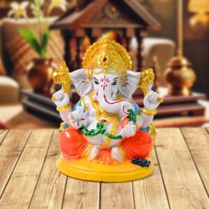Lord Ganesha Idol / Ganpati Statue / Ganpatii Bappa Showpiece for Gifts (1 Pc)