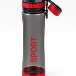 STAR SPORT Leak-Proof Water Bottle – Red & Black | Sports & Fitness Hydration Bottle